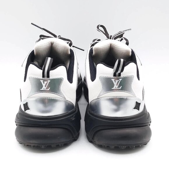 Louis Vuitton LV Runner Tatic Sneakers White Black Men's Size 8 / US 9 Boxed - Picture 5 of 5